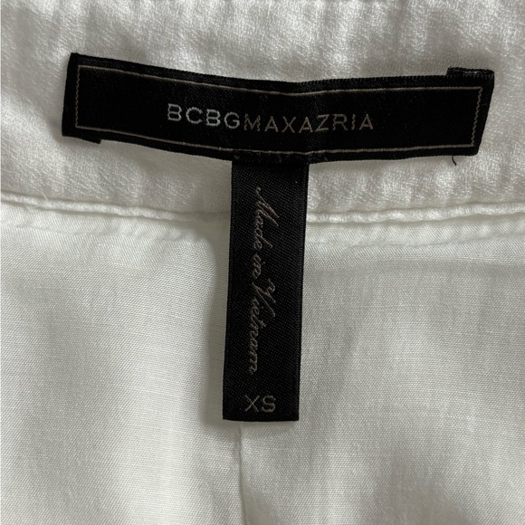 bcbgmaxazria White Boho Bohemian Fairy Tiered White Sundress Maxi Dress Size Xs - Picture 3 of 16